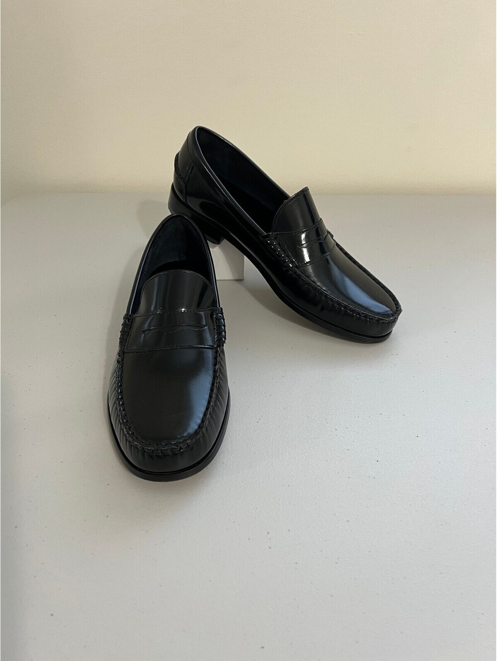 Florsheim Shoes Berkley Moc Toe Penny Loafer Black Size 9.5